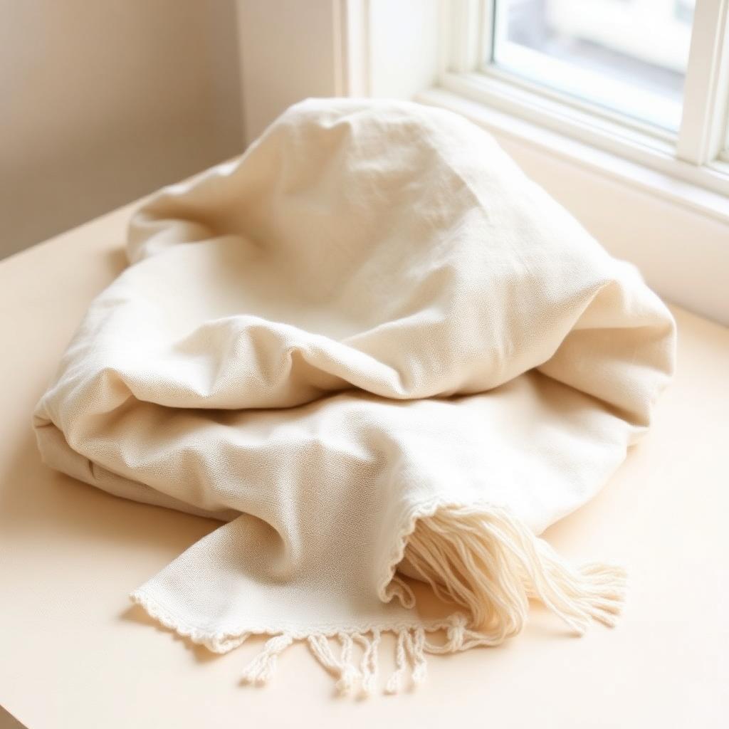 Stonewashed Linen Throw